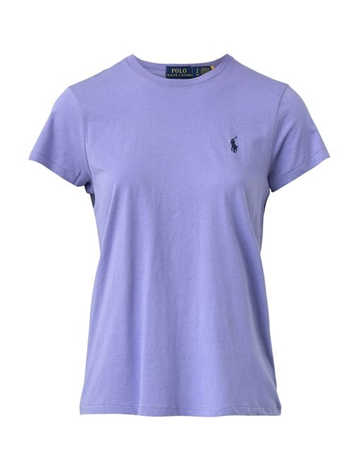 t-shirt donna lilla girocollo Ralph Lauren | 211898698030